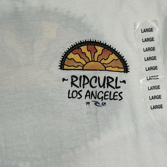 RipCurl L.A Men's size Large Short Sleeve Surf Shirt - Picture 2 of 6